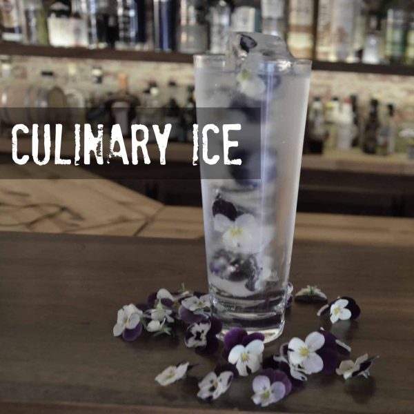 Trying to Find a Creative Garnish for your Next Cocktail? Don’t Forget About Your Ice!