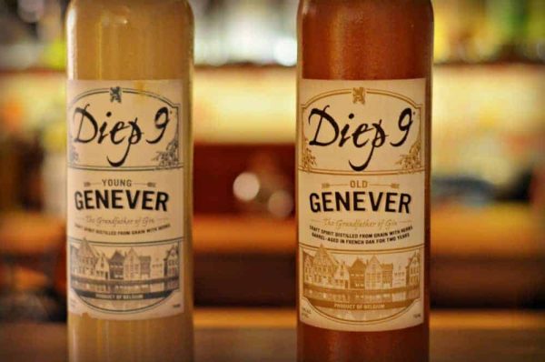 2 bottles of genever