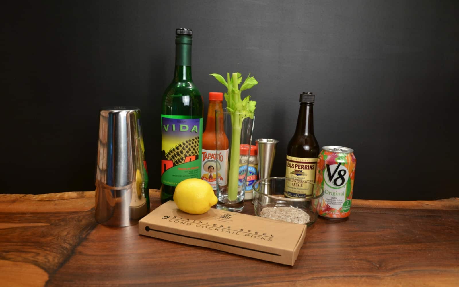 Bloody Mary Ingredients