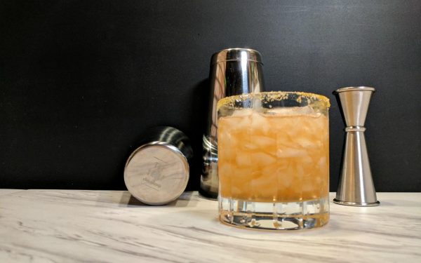 calicut sour cocktail with turmeric