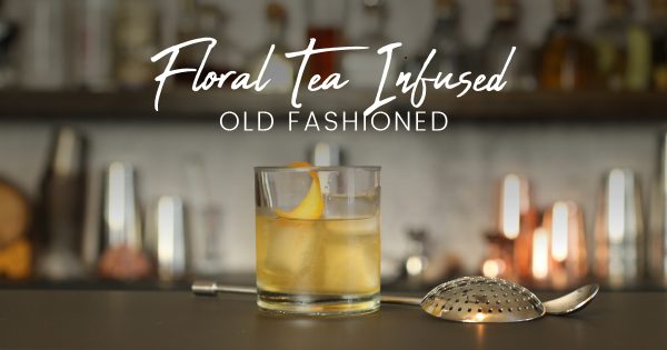 Floral Tea old Fashioned