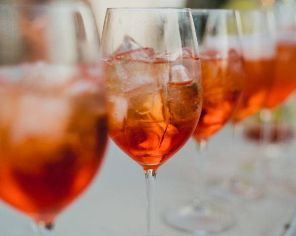 aperol spritz in wine glass by federica ariemma via unsplash