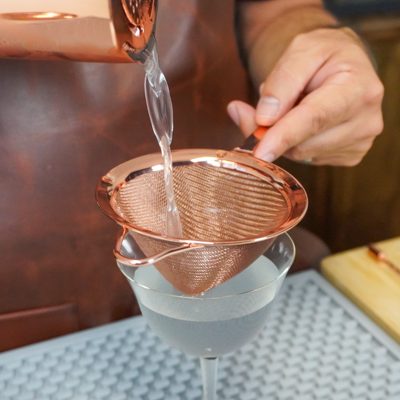 How to Strain a Cocktail