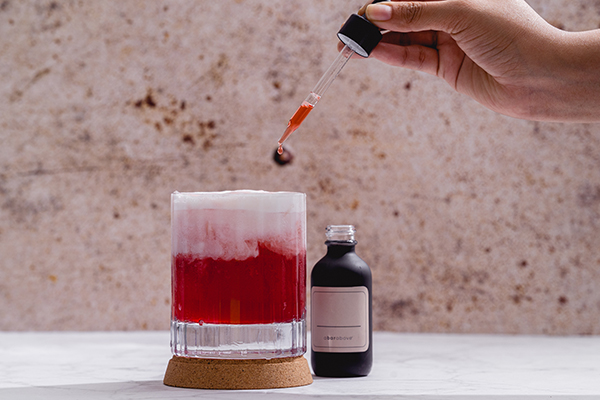 glass tincture bottle is a convenient option in travel size for bitters bottles with an ergonomic design 2