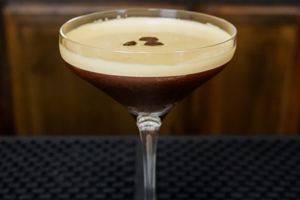 A dessert cocktail with complex flavors and velvety foam