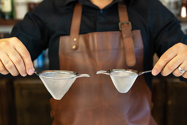 Stainless Steel Sieve Fine Mesh Strainers for professional chefs and bartenders