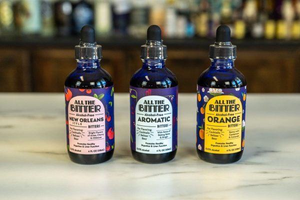 6. non-alcoholic bitters for classic drink cocktails in store-bought, not special bottles