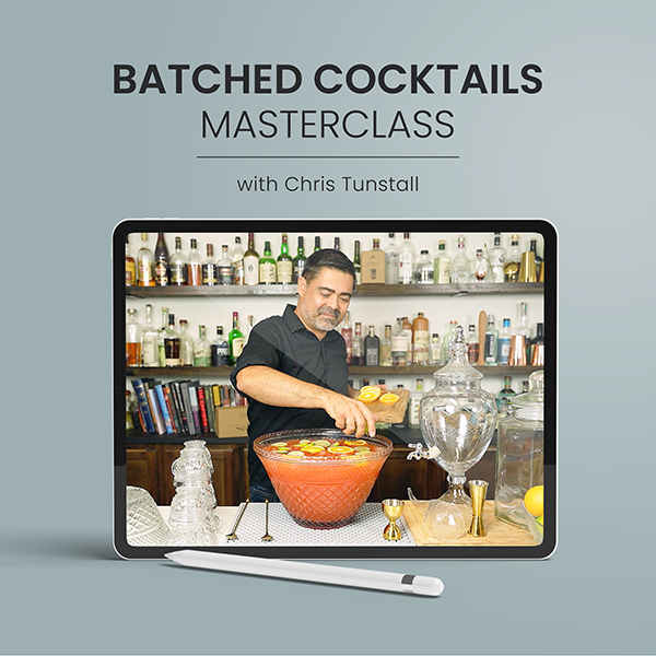 Batch Cocktails Course gift certificate for a bartender gift for beginning or expert bartenders