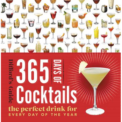 cocktail calendar difford's guide with a variety of drinks in drinking glass, for the ideal gift
