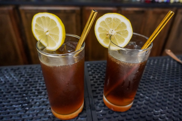 A fun summer drink with 5 types of alcohol