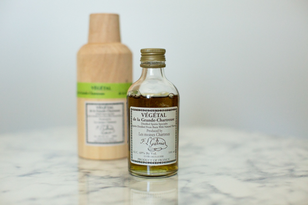 Chartreuse licorice flavored spirit