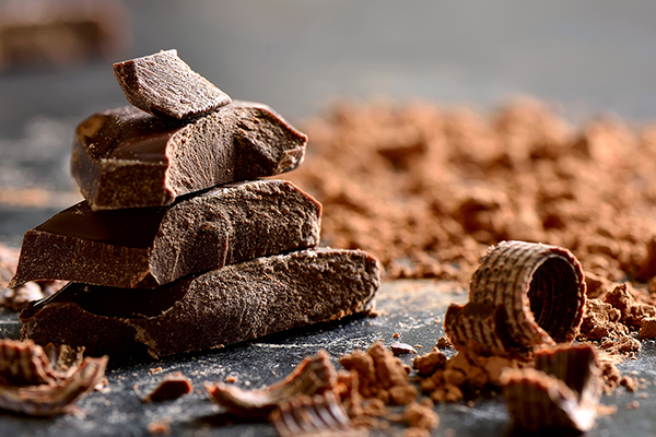 5. Delicious chocolate for intense chocolate flavor