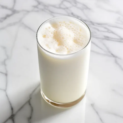 Ramos fizz made with heavy cream