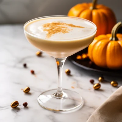 The Pumpkin Spice Martini