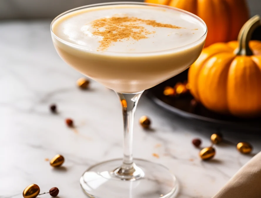 The Pumpkin Spice Martini